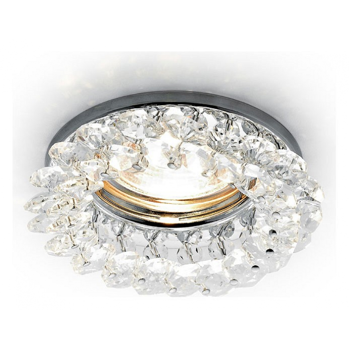 Встраиваемый светильник Ambrella Crystal K206 K206 CL/CH