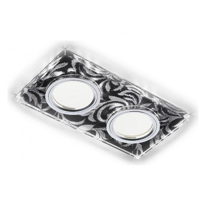 Встраиваемый светильник Ambrella Led S234 S234/2 BK/CH/WH