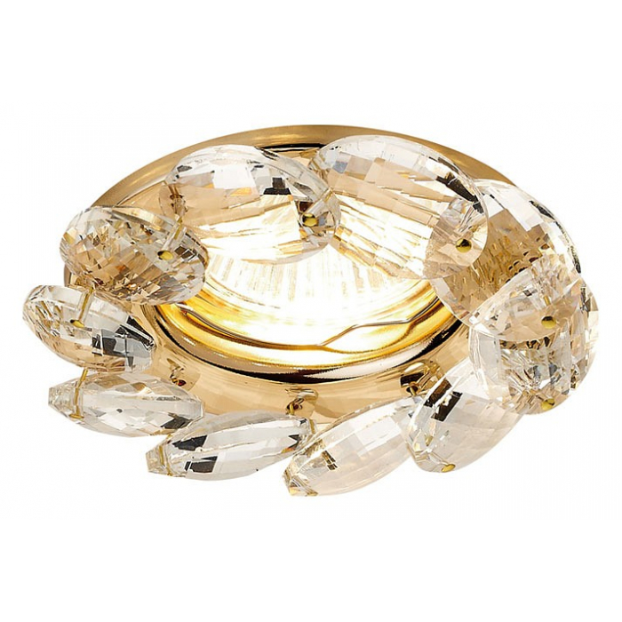 Встраиваемый светильник Ambrella Crystal K306 K306 CL/G