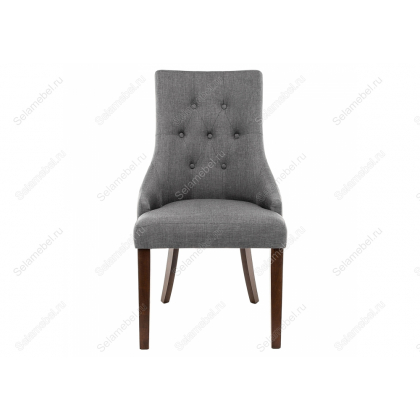 СтулElegance dark walnut / fabric grey