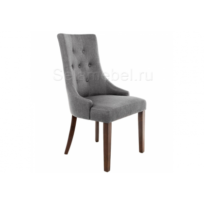 СтулElegance dark walnut / fabric grey