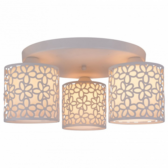 Потолочная люстра Arte Lamp Traforato A8349PL-3WH
