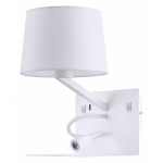Бра с подсветкой Arte Lamp 1056 A1056AP-2WH
