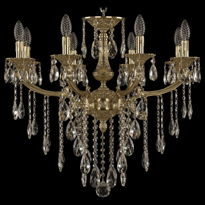 Подвесная люстра Bohemia Ivele Crystal 7216 72116/8/210 B G