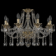 Подвесная люстра Bohemia Ivele Crystal 1613 16113/8/240 G