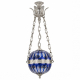 Подвесной светильник Bohemia Ivele Crystal 7100 71000P/25 NW Clear-Blue/H-1H Y8