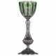 Настольная лампа декоративная Bohemia Ivele Crystal 7100 71100L/15 NB P1 Clear-Green/H-1H