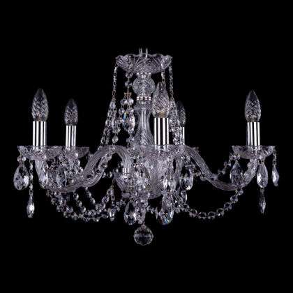 Подвесная люстра Bohemia Ivele Crystal 1406 1406/5/195/Ni