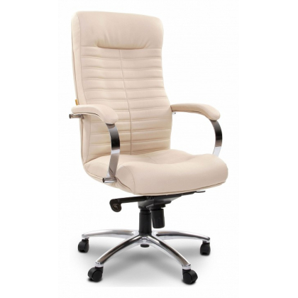 Кресло компьютерное Chairman 480 бежевый/хром, черный