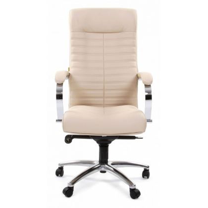 Кресло компьютерное Chairman 480 бежевый/хром, черный
